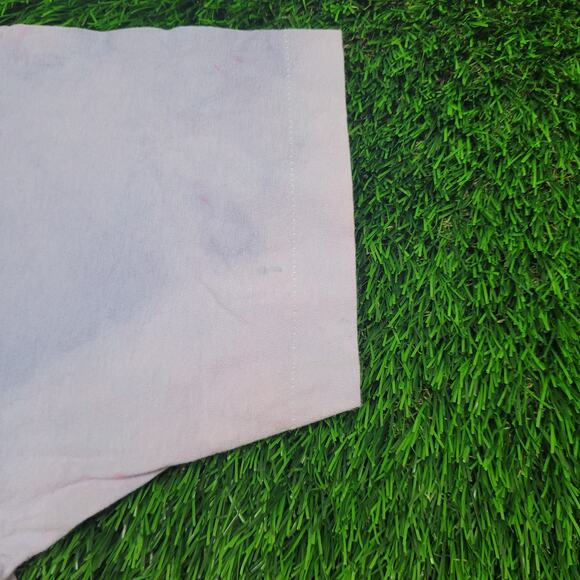 VTG 80s Single Stitch T-Shirt Mens XS Ombre Tie Dye Blank USA Made - Picture 3 of 5